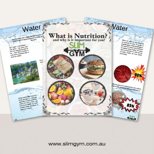 Nutrition Basics Booklet Cover - Your First Step Towards Healthier Living